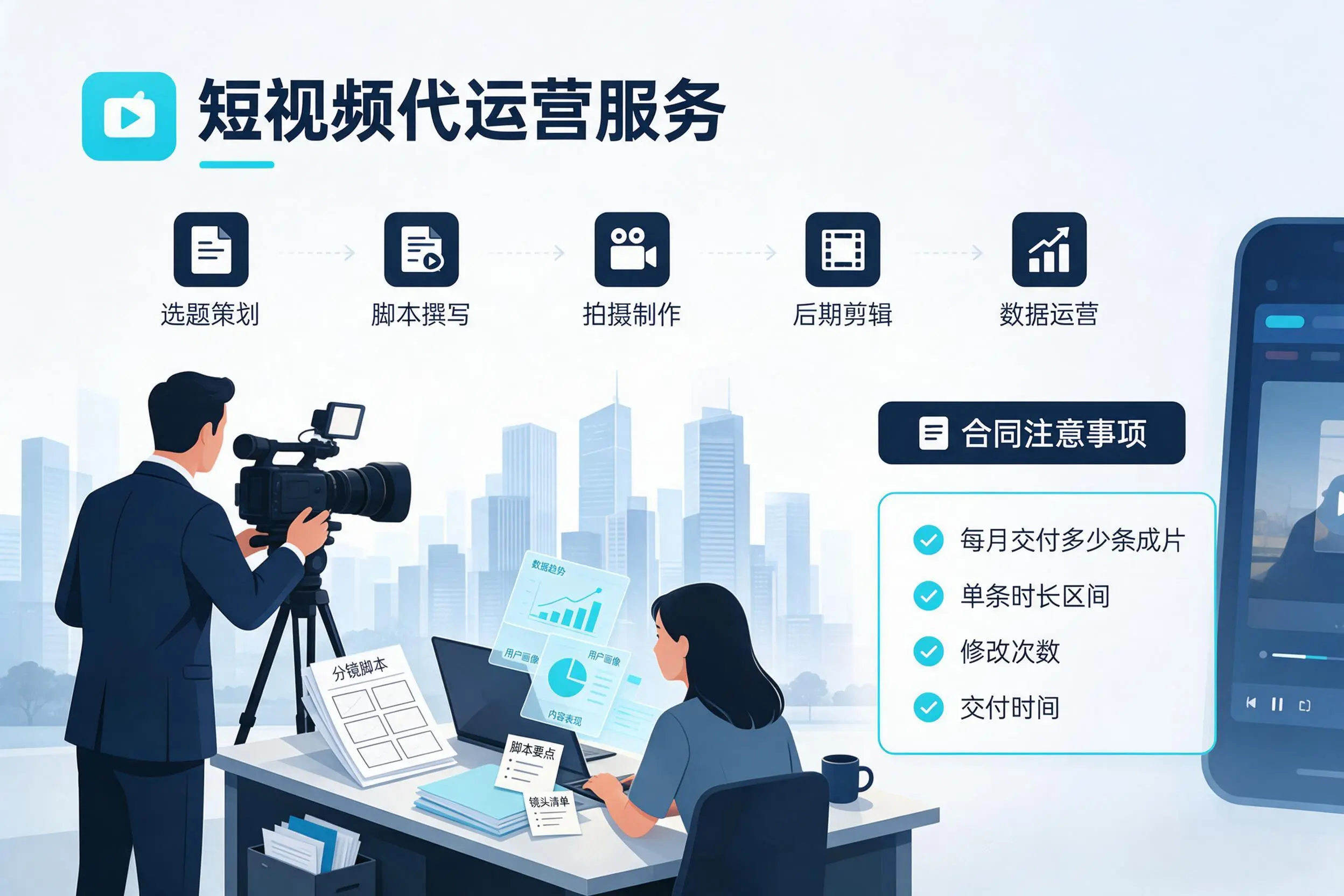 短视频代运营包含哪些服务？德阳企业常见问题科普