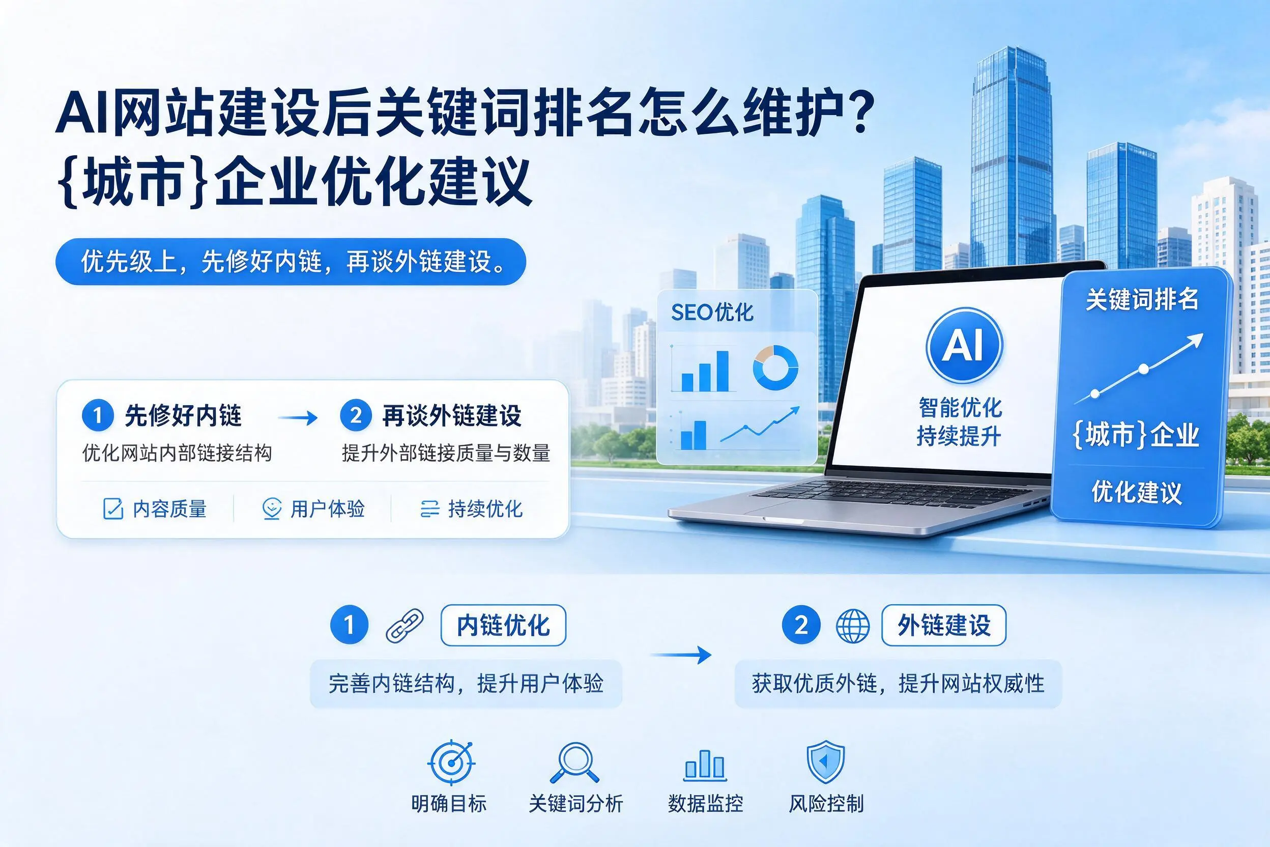 AI网站建设后关键词排名怎么维护？德阳企业优化建议